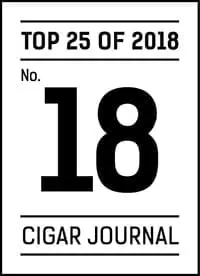 Cigar Journal Top 25 Cigars of 2018