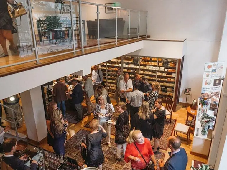 Neueröffnung Cigarrummet Stockholm