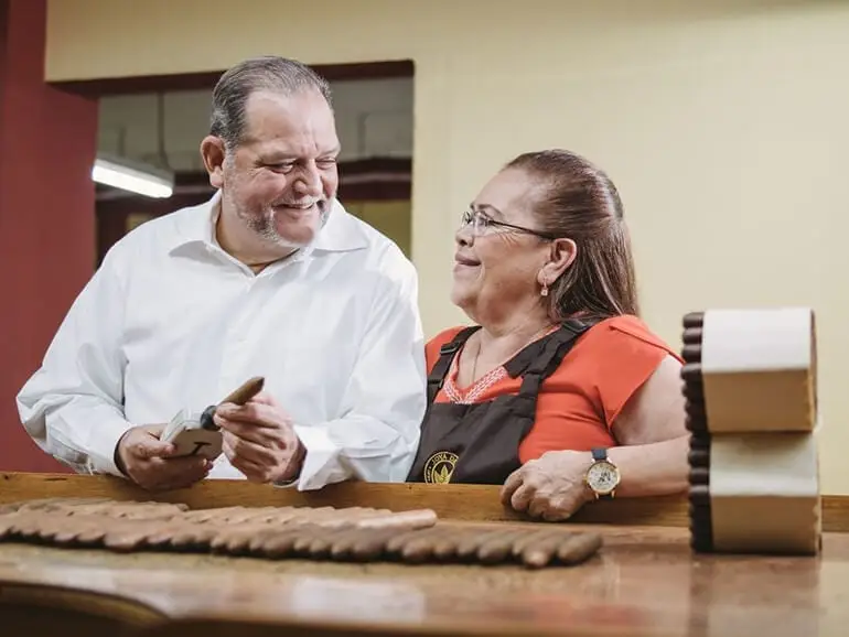 Dr.Cuenca and Panchita