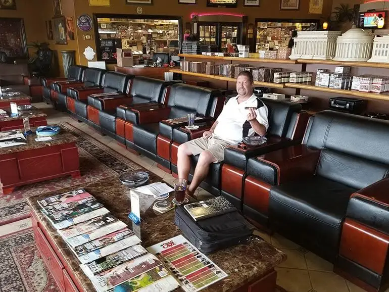 Cigar Cave Lounge Palm Harbor