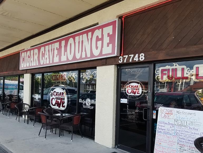 Cigar Cave Lounge Palm Harbor