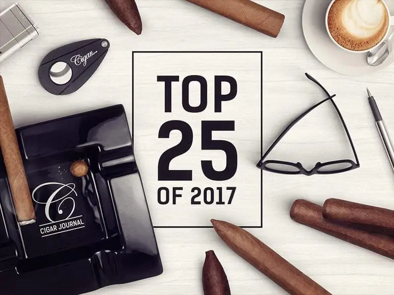 Cigar Journal Top 25 Cigars of 2017