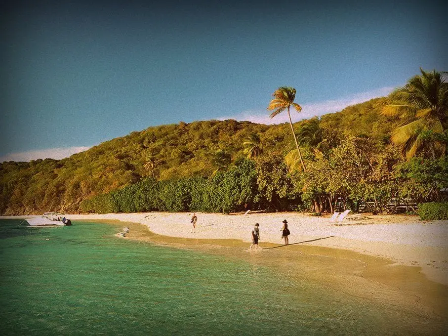 puerto rico beach palomino island