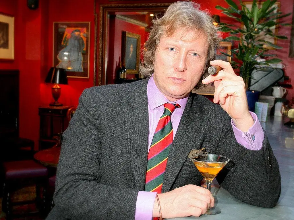 ranald macdonald portrait bar smoking lounge boisdale