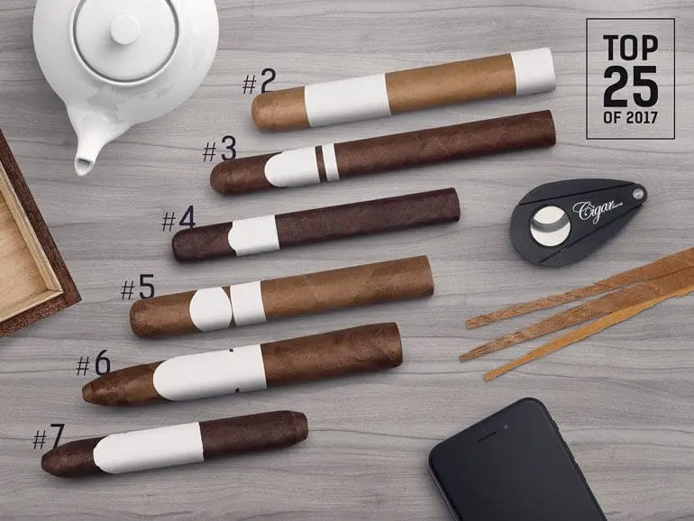 Cigar Journal Top 25 Cigars of 2017